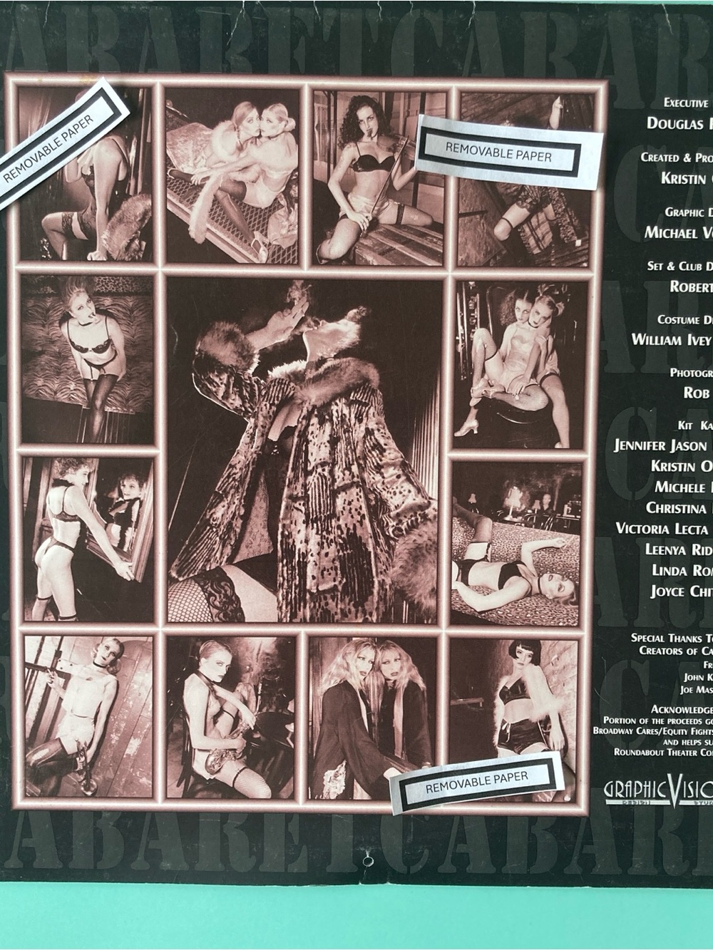 THE Kit Kat Girls Kalendar Calendar 1999 Cabaret broadway Revival Signed By Two - Picture 3 of 10